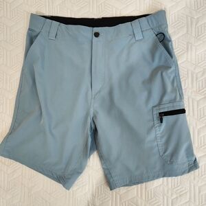 Trunks Mens Light Blue Shorts Cargo Size36 Zip Pocket  Closure‎ Light Breathable